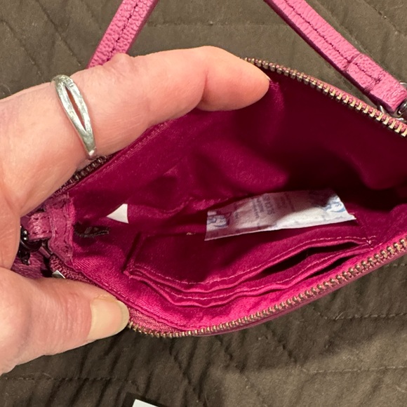 Coach Fuchsia Star Wristlet - Picture 2 of 3